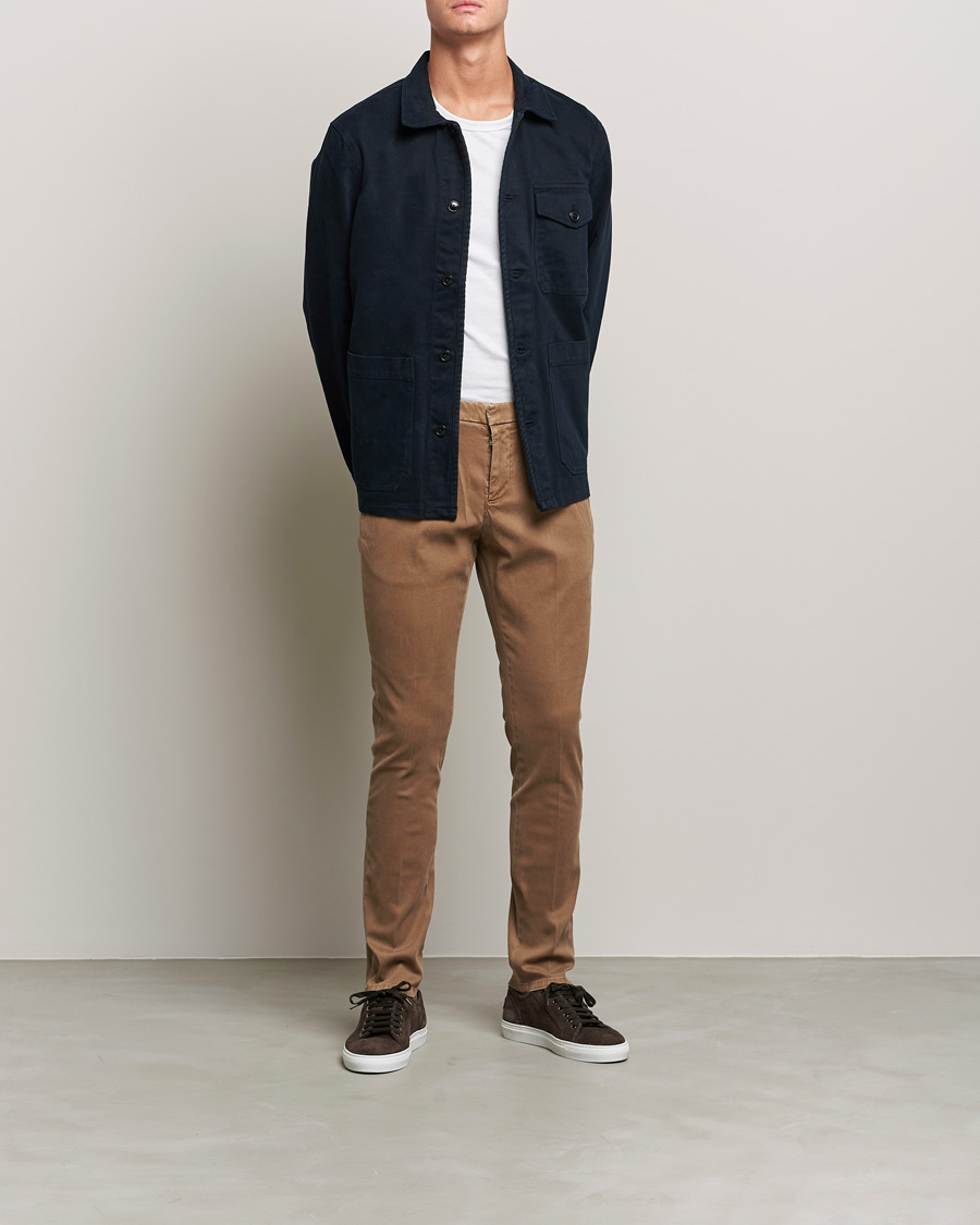 Heren | Broeken | Dondup | Gaubert Chinos Camel