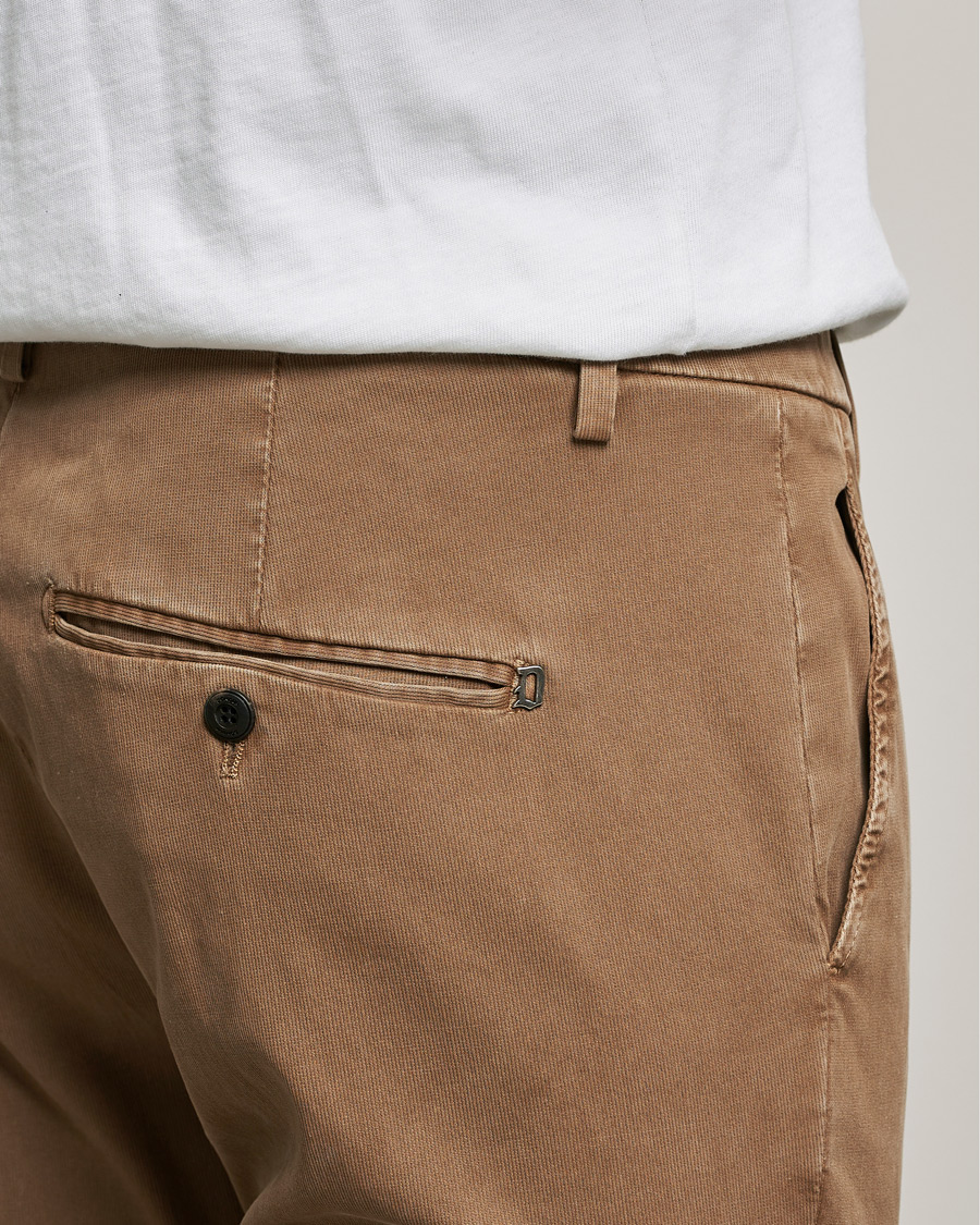 Heren | Broeken | Dondup | Gaubert Chinos Camel