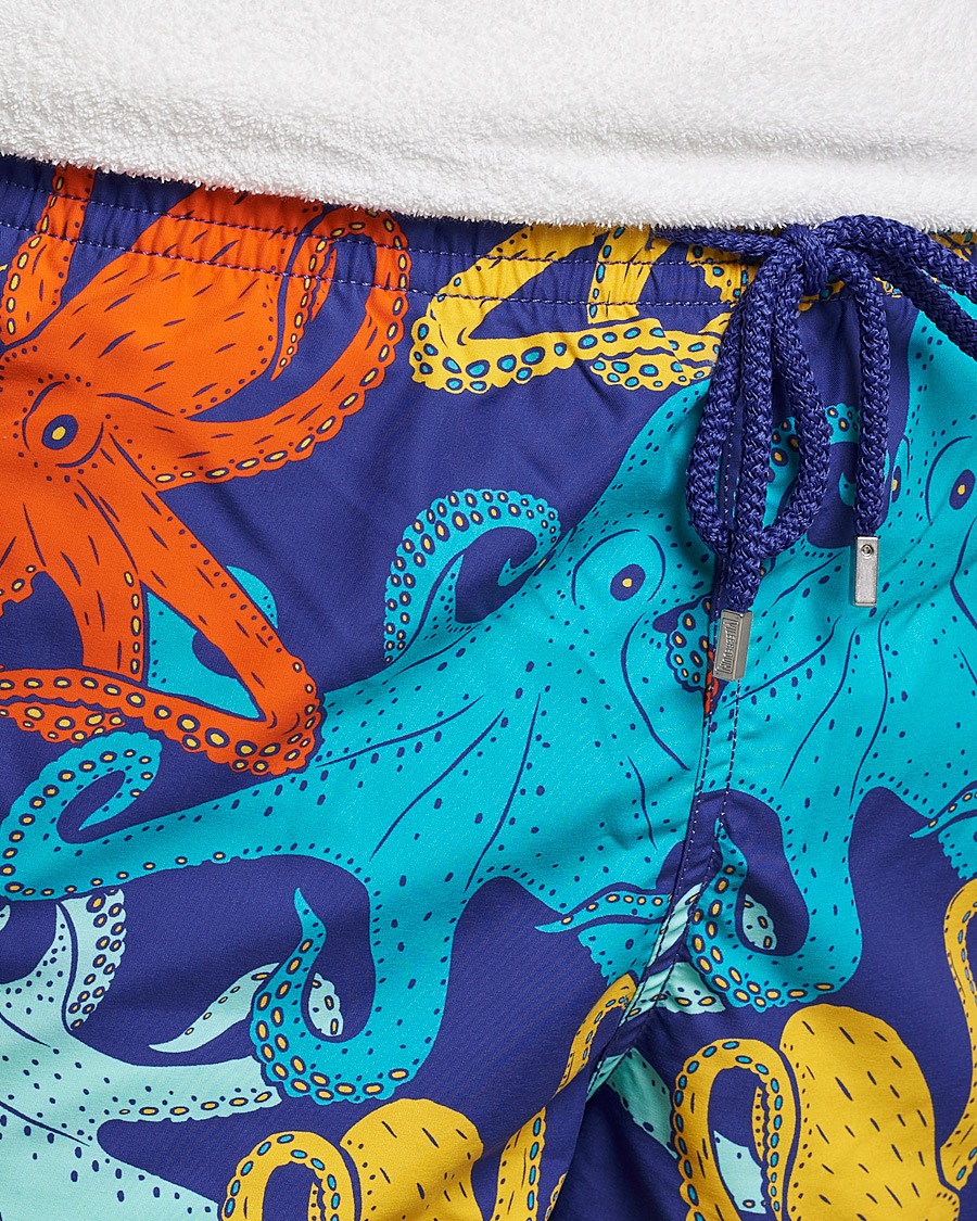 Homme | Maillots De Bain | Vilebrequin | Moorea Swim Shorts Purple Blue