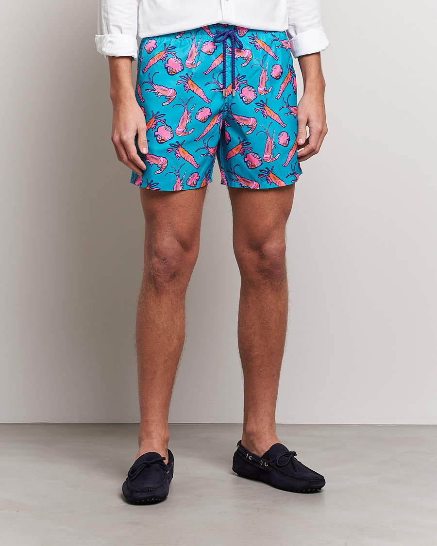 Homme | Maillots De Bain | Vilebrequin | Mahina Swim Shorts Curacao