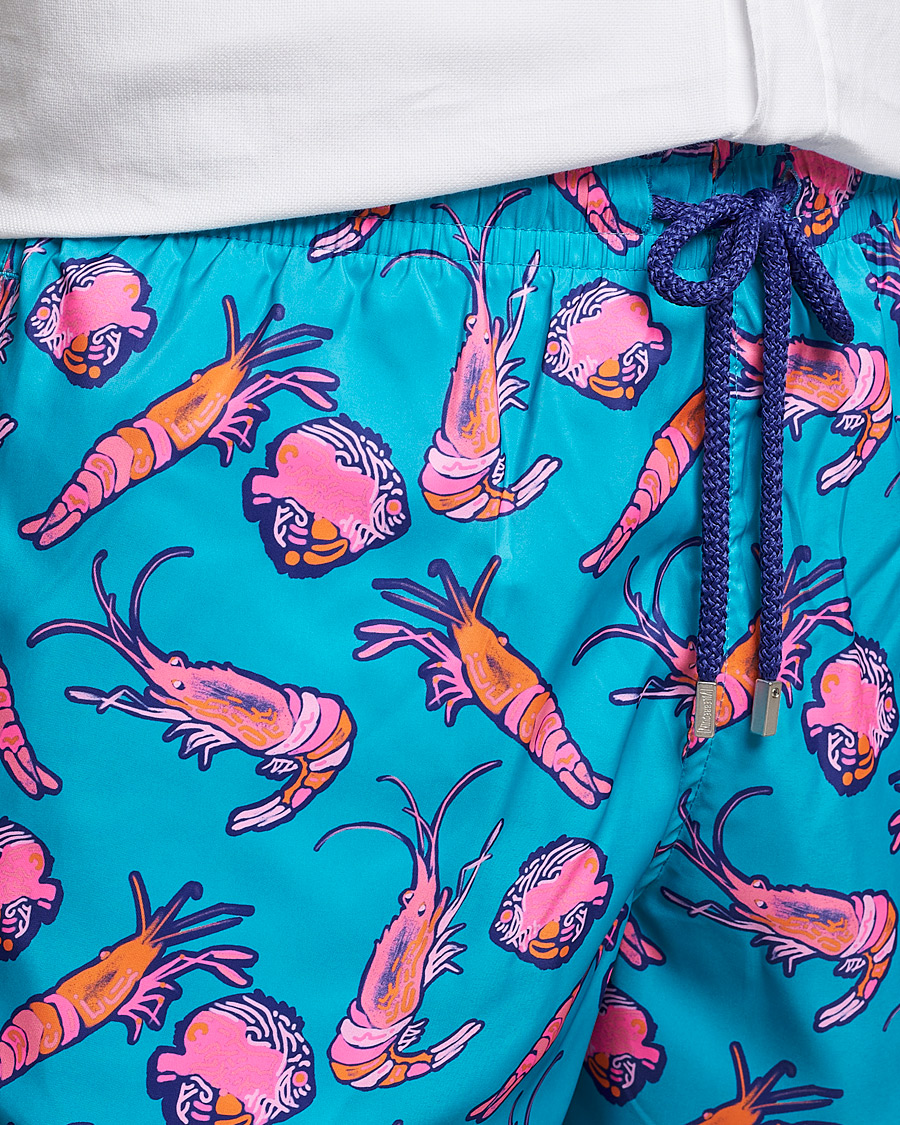 Homme | Maillots De Bain | Vilebrequin | Mahina Swim Shorts Curacao