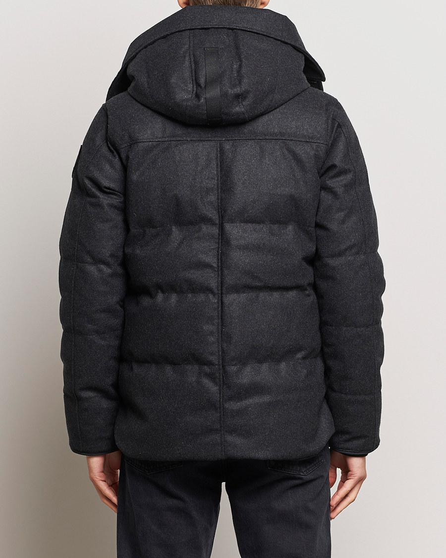 Heren | Jassen | Canada Goose Black Label | Canada Goose Macmillan Wool Parka Carbon Melange