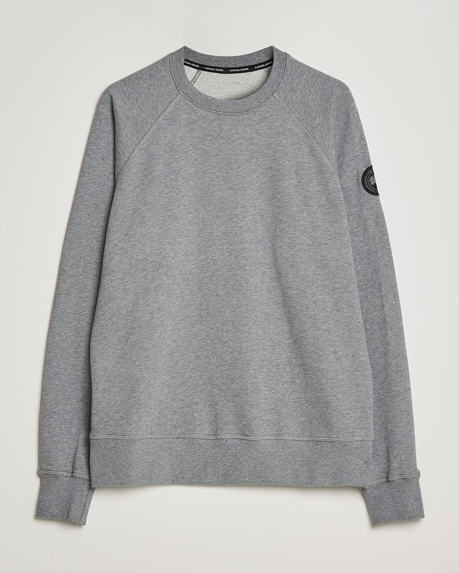 Homme | Pulls Et Tricots | Canada Goose Black Label | Huron Crewneck Stone Heather