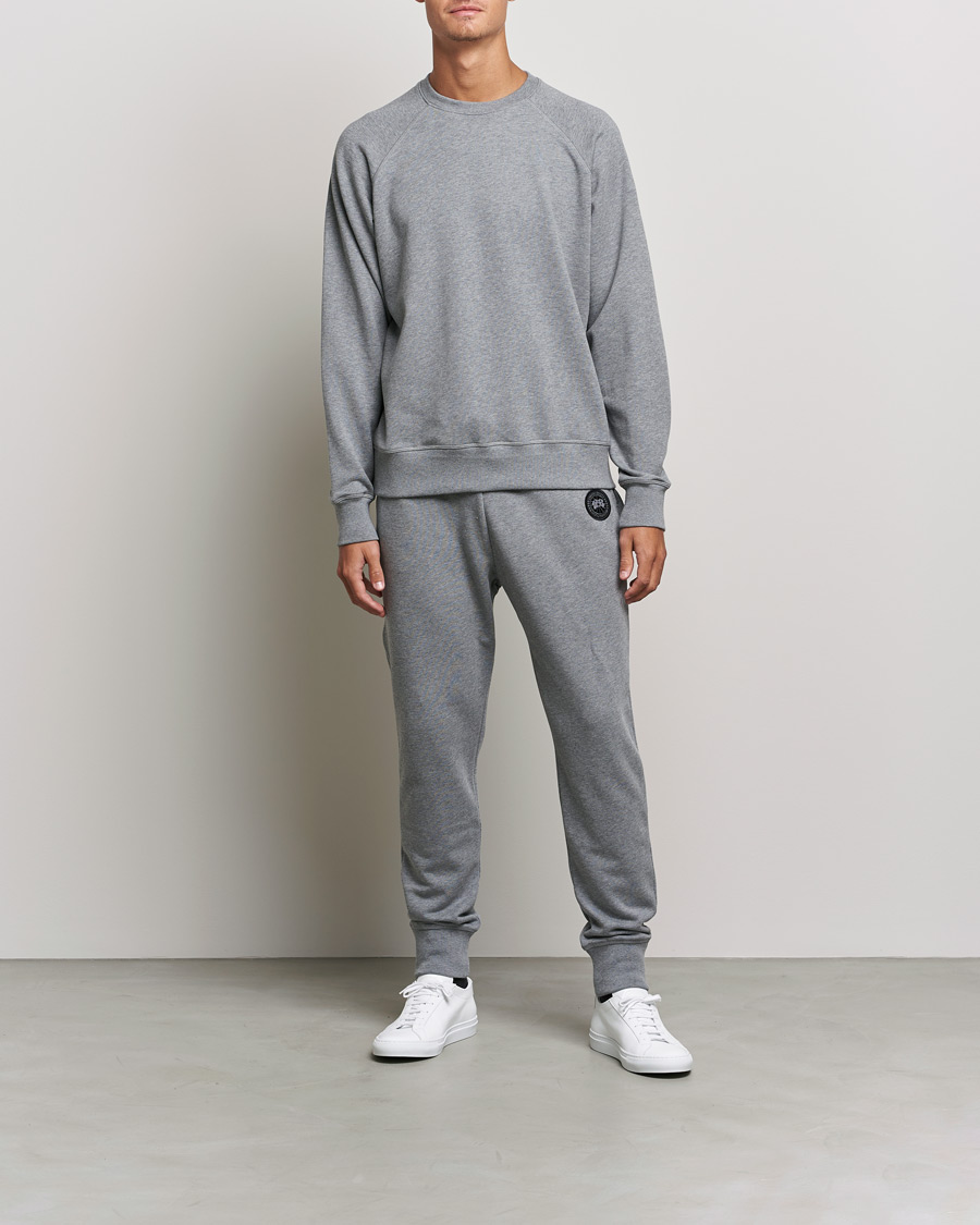 Homme | Pulls Et Tricots | Canada Goose Black Label | Huron Crewneck Stone Heather