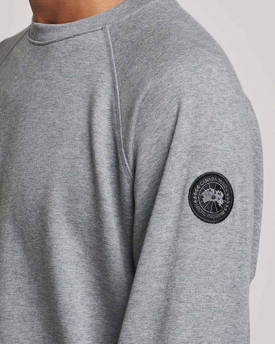Homme | Pulls Et Tricots | Canada Goose Black Label | Huron Crewneck Stone Heather