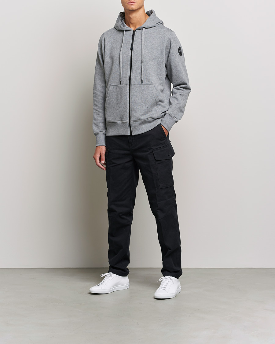 Homme | Pulls Et Tricots | Canada Goose Black Label | FZ Loopback Hoody Stone Heather