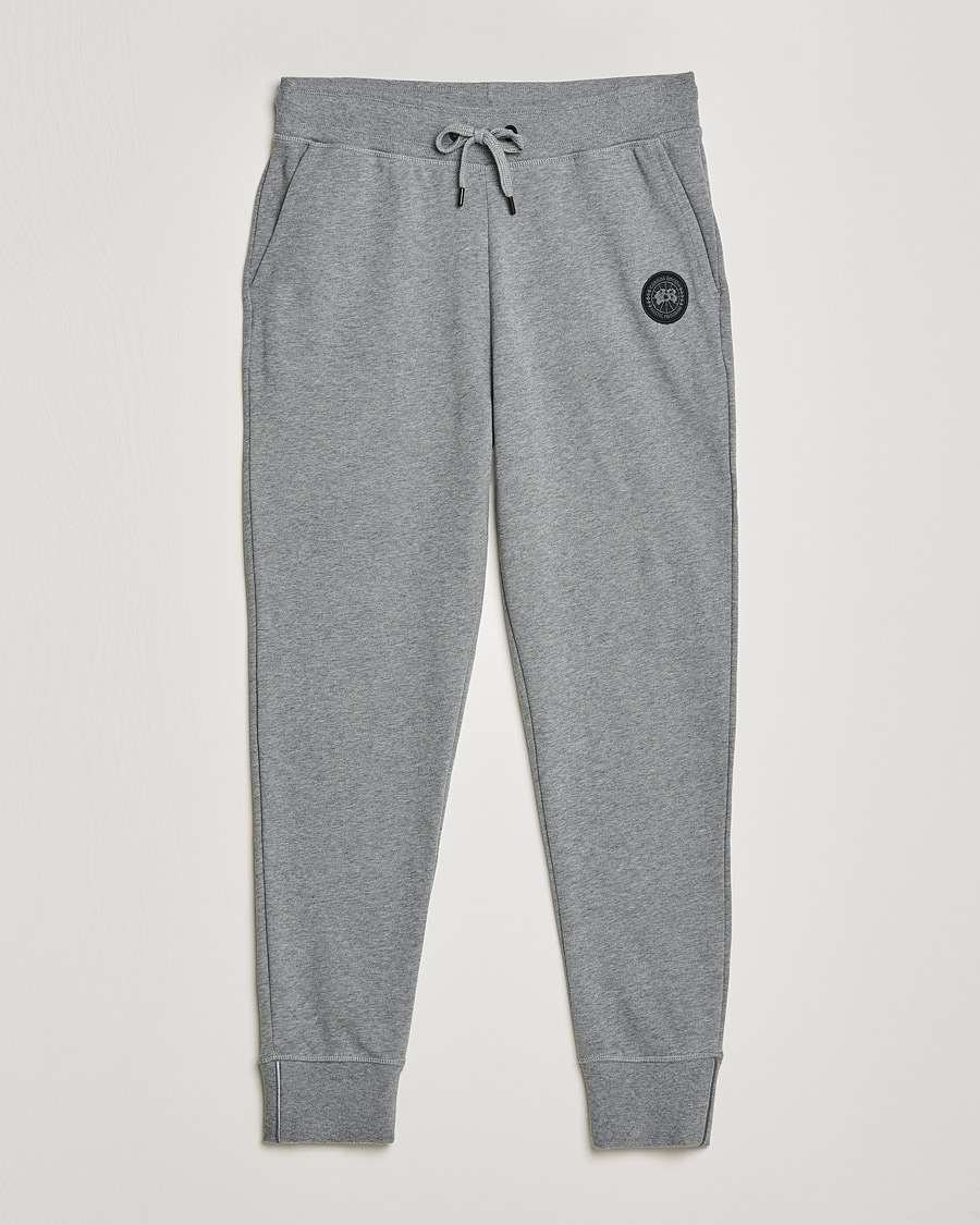 Homme | Pantalons | Canada Goose Black Label | Huron Sweatpants Stone Heather
