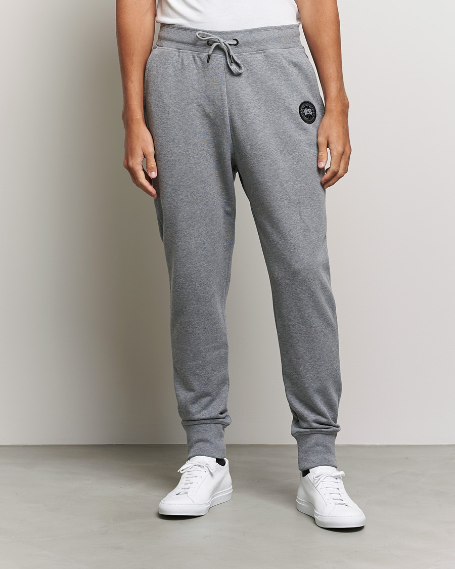 Homme | Pantalons | Canada Goose Black Label | Huron Sweatpants Stone Heather