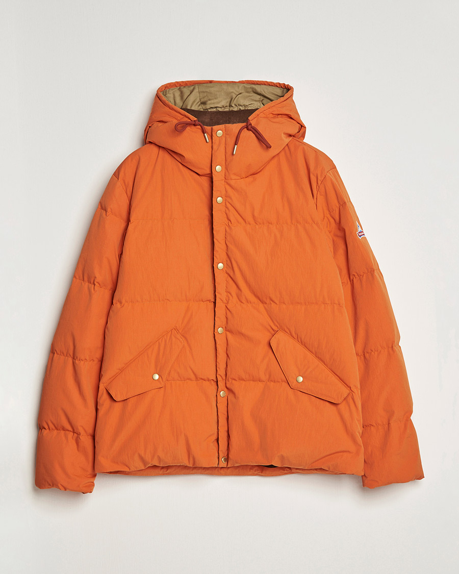 Homme | Manteaux Et Vestes | Holubar | Crinkle Jacket Dark Orange
