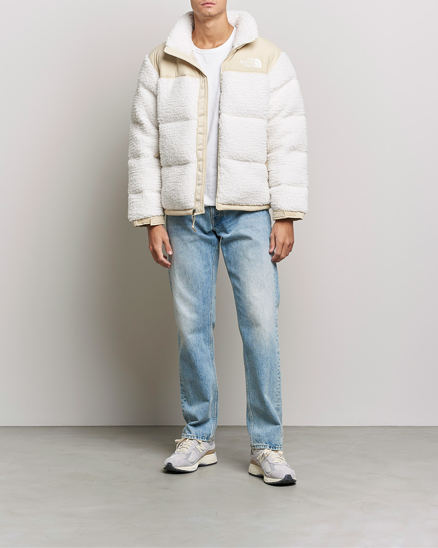 Homme | Manteaux Et Vestes | The North Face | Nuptse Sherpa Jacket Gardenia White