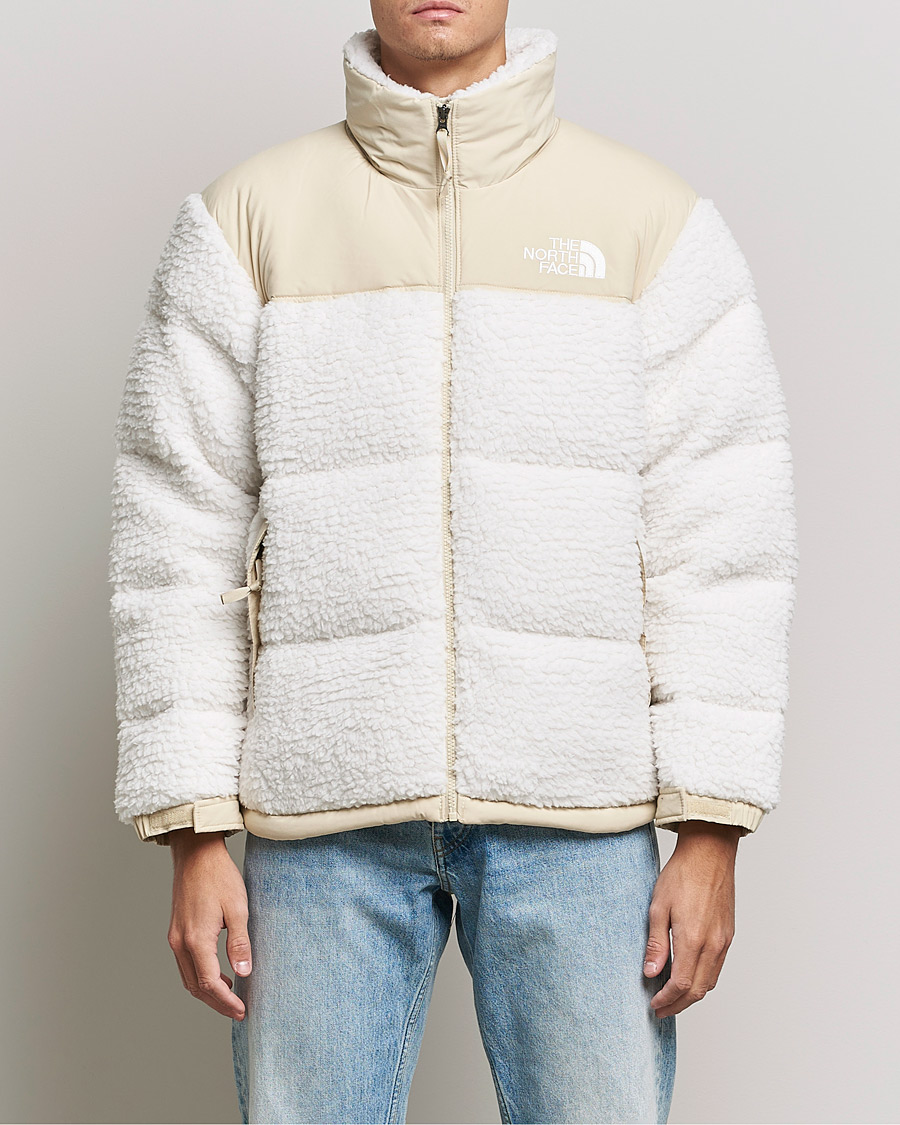 Homme | Manteaux Et Vestes | The North Face | Nuptse Sherpa Jacket Gardenia White
