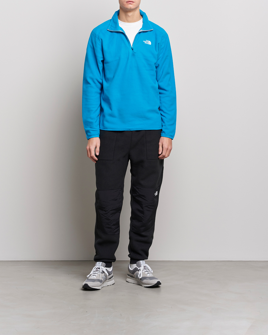 Homme | Pulls Et Tricots | The North Face | 100 Glacier 1/4 Zip Acoustic Blue