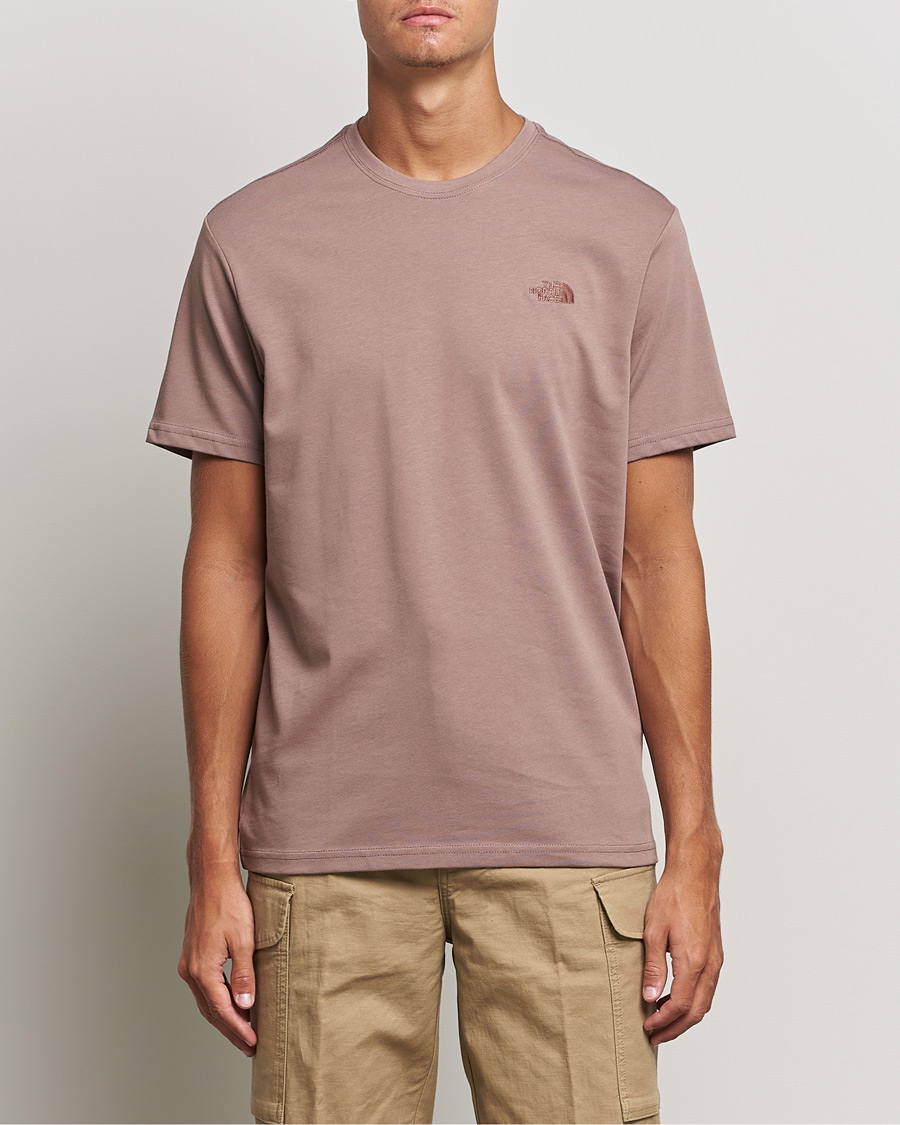 Homme | T-shirts | The North Face | Premium Simple Logo Tee Deep Taupe