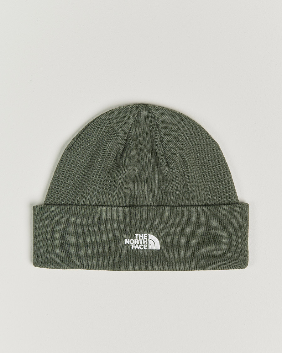 Homme | The North Face Norm Shallow Beanie Thyme Green | The North Face | Norm Shallow Beanie Thyme Green
