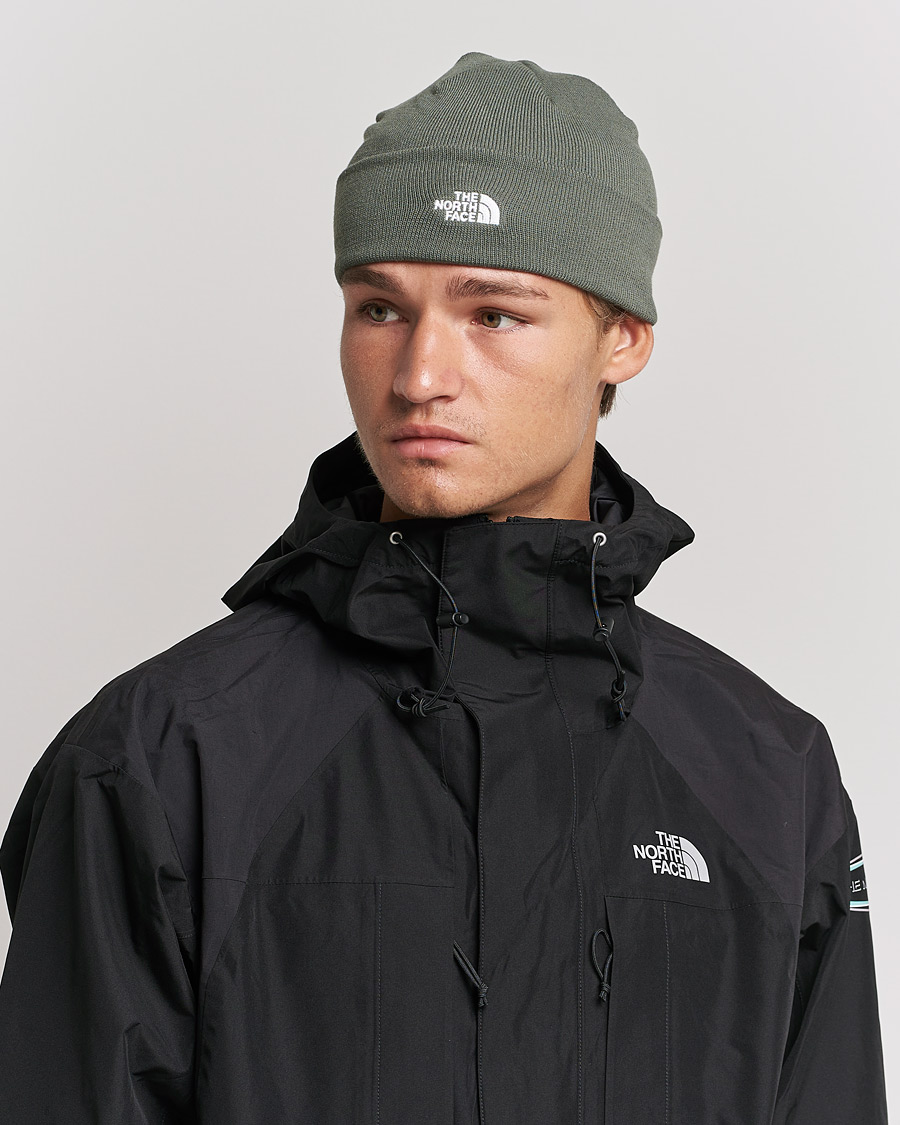 Homme | The North Face Norm Shallow Beanie Thyme Green | The North Face | Norm Shallow Beanie Thyme Green