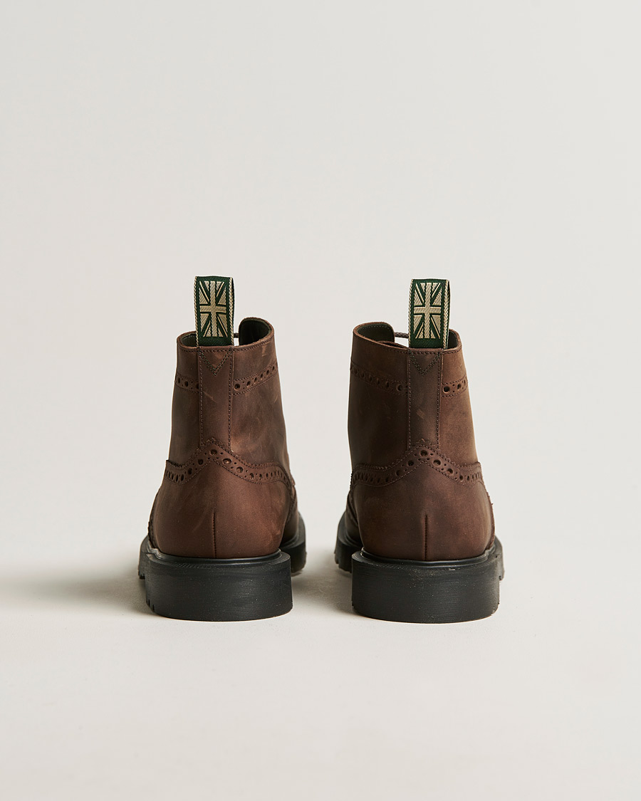 Homme | Design Loake Gage Heat Sealed Brogue Boot Brown | Design Loake | Gage Heat Sealed Brogue Boot Brown