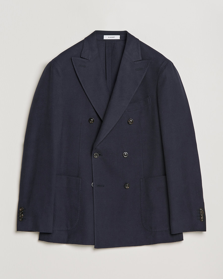 Homme | Blazers | Boglioli | K Jacket Double Breasted Blazer Navy