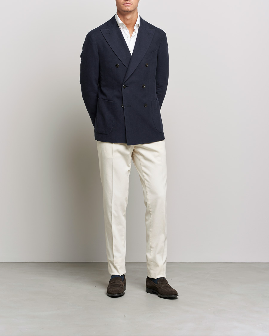 Homme | Blazers | Boglioli | K Jacket Double Breasted Blazer Navy