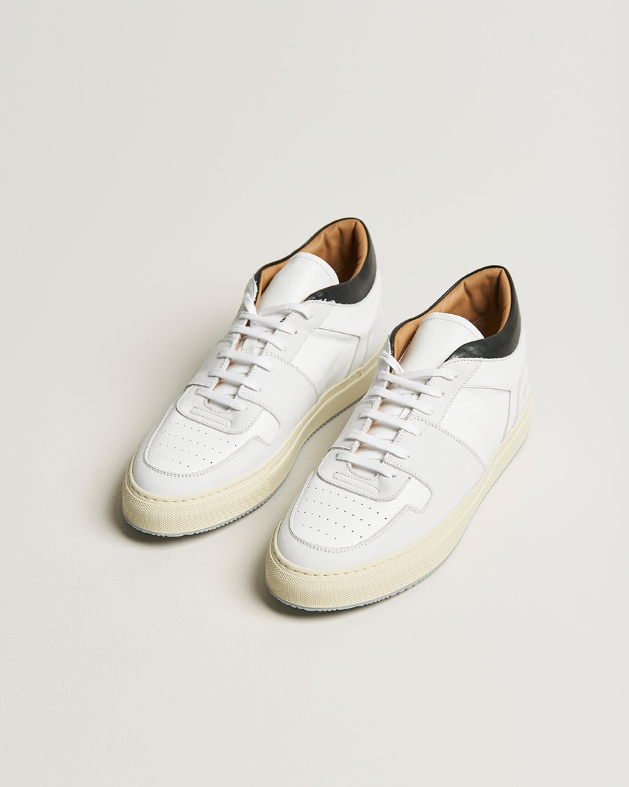 Homme | Common Projects Decades Mid Sneaker White | Common Projects | Decades Mid Sneaker White