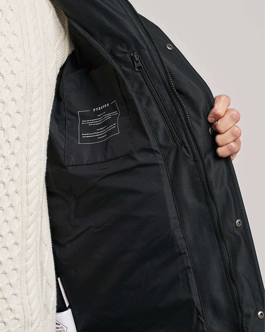 Homme | Manteaux Et Vestes | Pyrenex | Phenix Gabardine Down Jacket Black