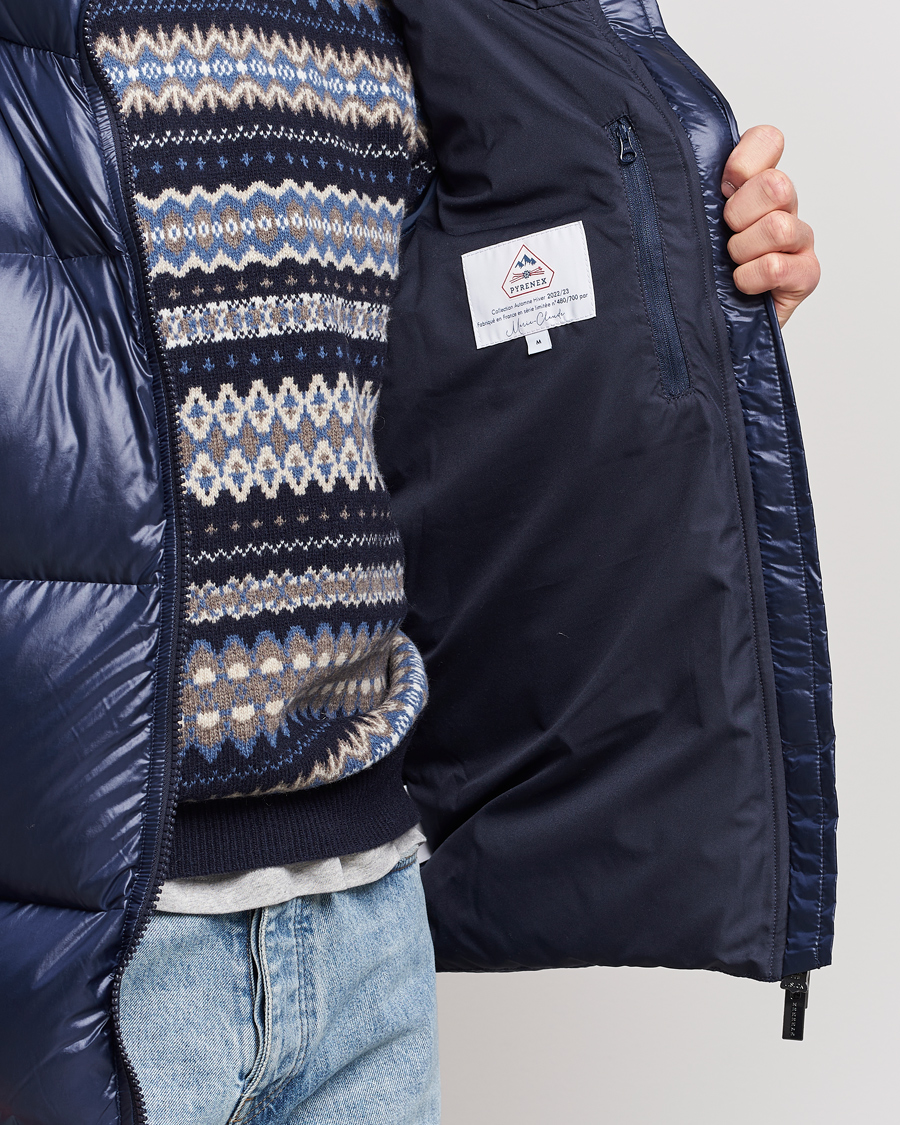 Heren | Jassen | Pyrenex | Barry Hooded Down Jacket Amiral