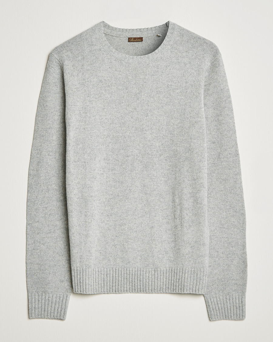 Homme | Pulls Et Tricots | Stenströms | Yak/Merino Crew Neck Grey