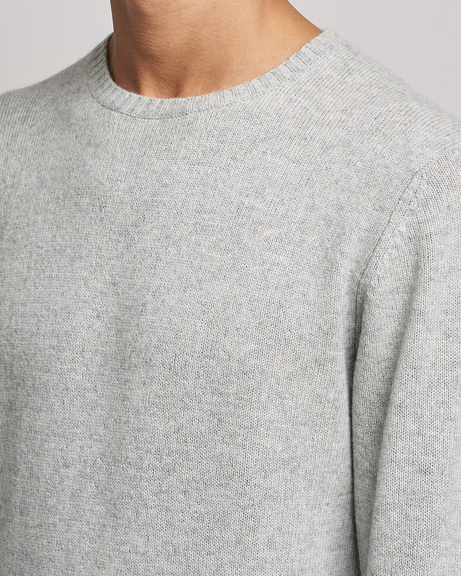 Homme | Pulls Et Tricots | Stenströms | Yak/Merino Crew Neck Grey