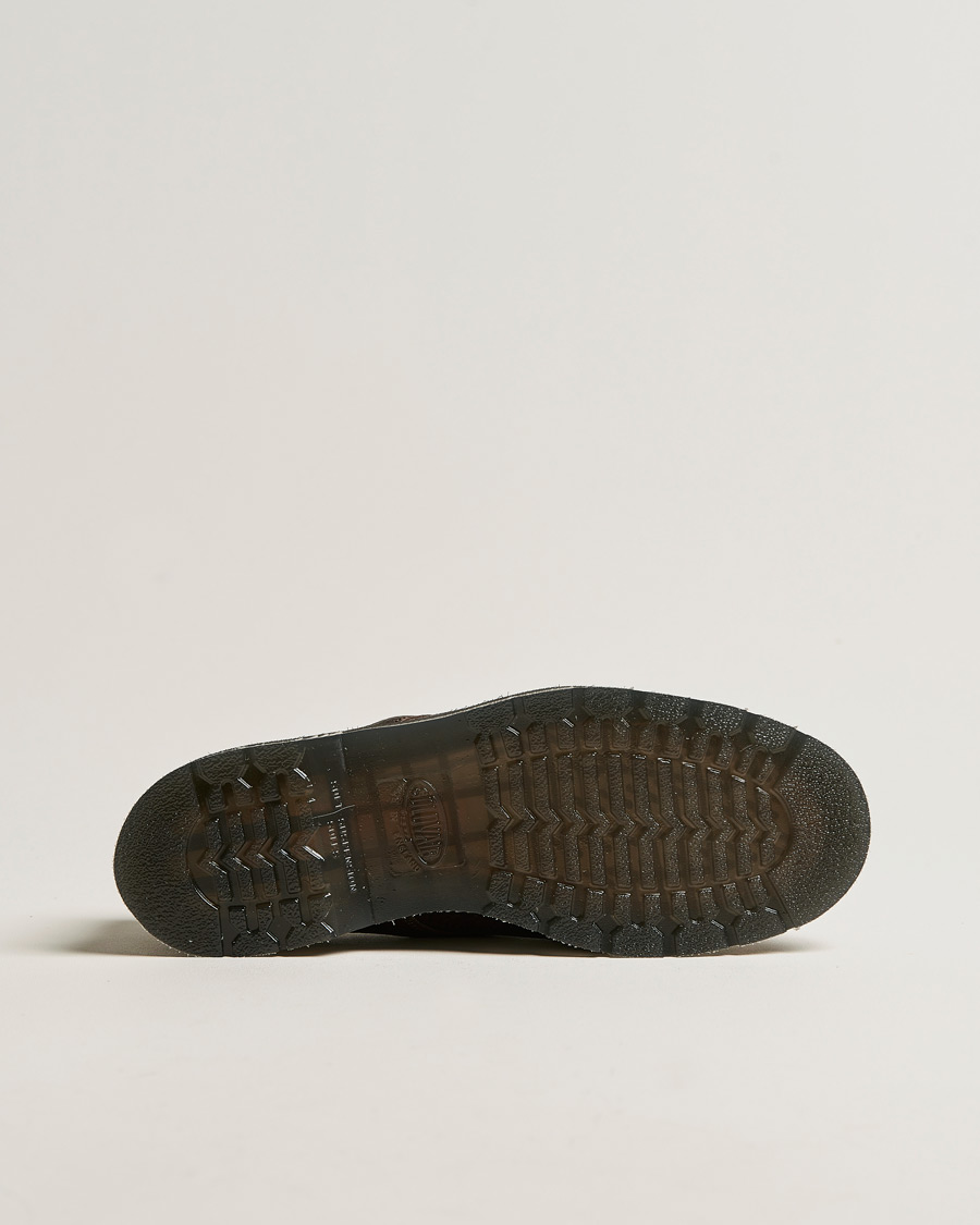 Homme | Solovair 3 Eye Gibson Shoe Dark Brown Grain | Solovair | 3 Eye Gibson Shoe Dark Brown Grain