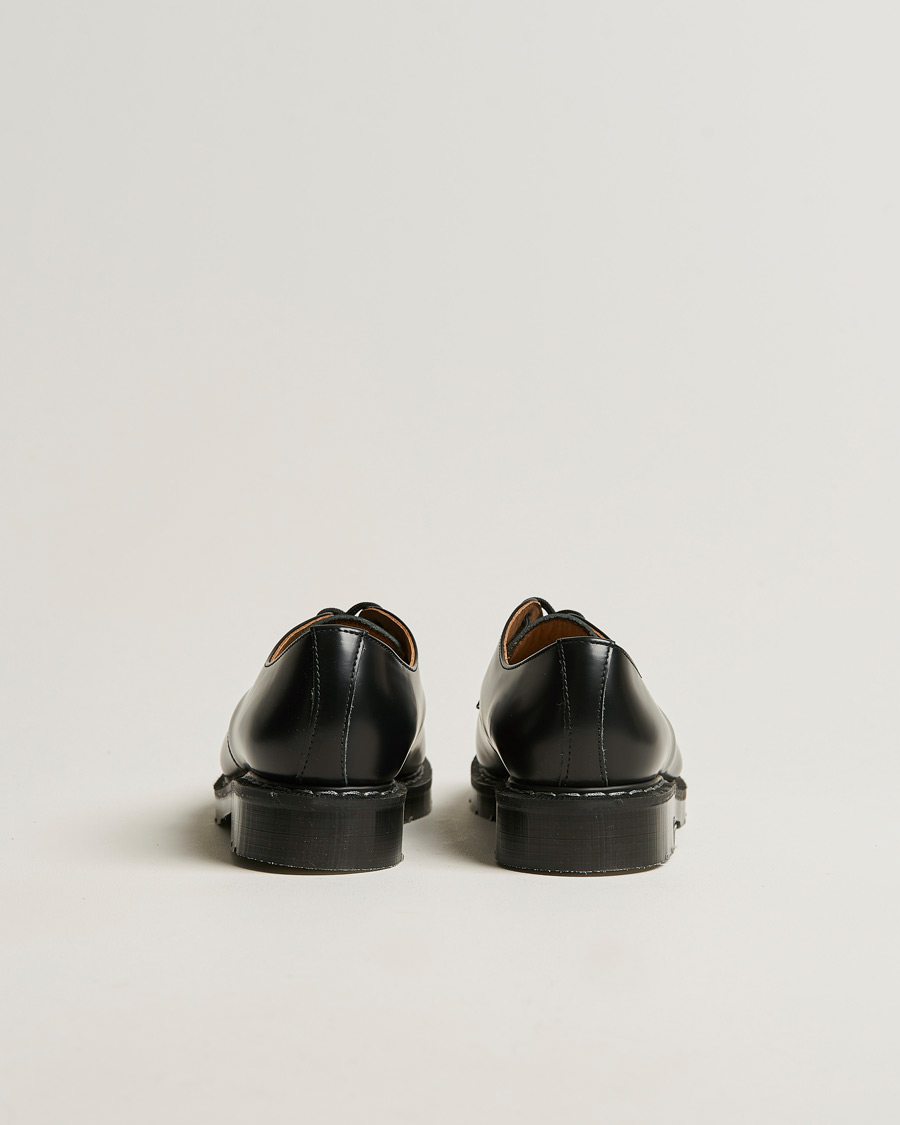 Heren | Derby schoenen | Solovair | 3 Eye Gibson Shoe Black Shine