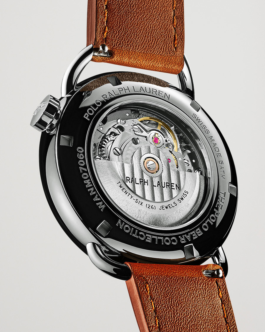 Homme | Polo Ralph Lauren 42mm Automatic Yankee Bear White Dial | Polo Ralph Lauren | 42mm Automatic Yankee Bear White Dial