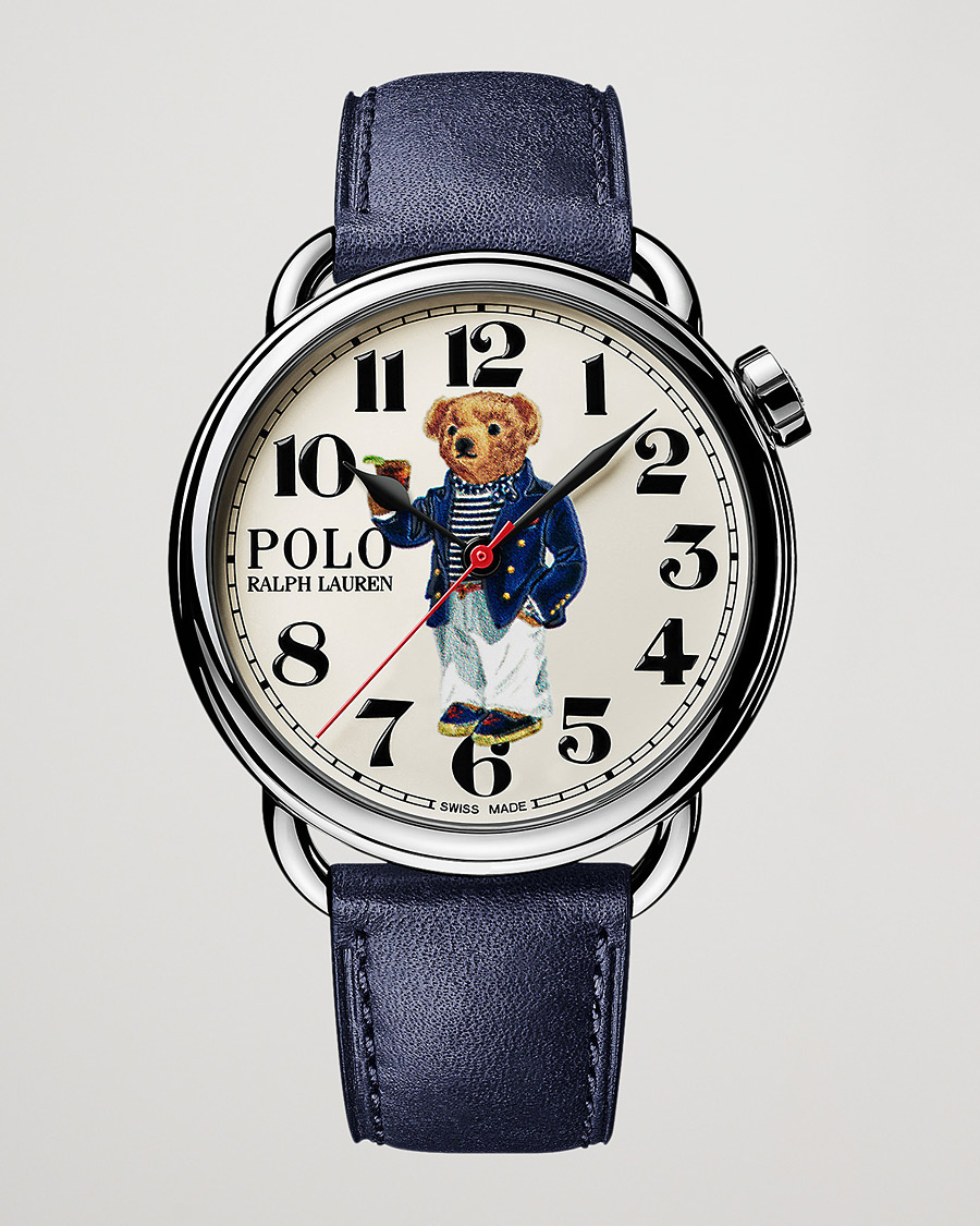 Heren | Polo Ralph Lauren 42mm Automatic Riviera Bear White Dial | Polo Ralph Lauren | 42mm Automatic Riviera Bear White Dial
