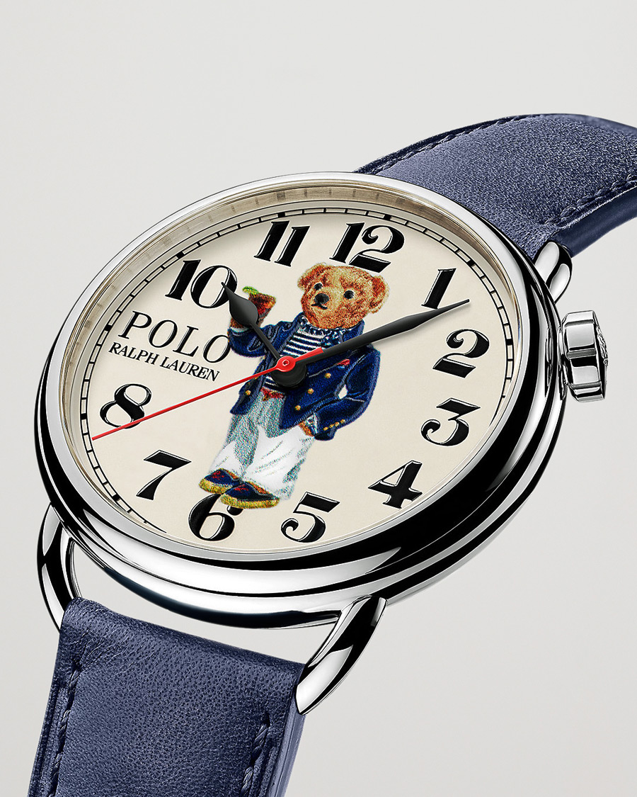 Heren | Polo Ralph Lauren 42mm Automatic Riviera Bear White Dial | Polo Ralph Lauren | 42mm Automatic Riviera Bear White Dial