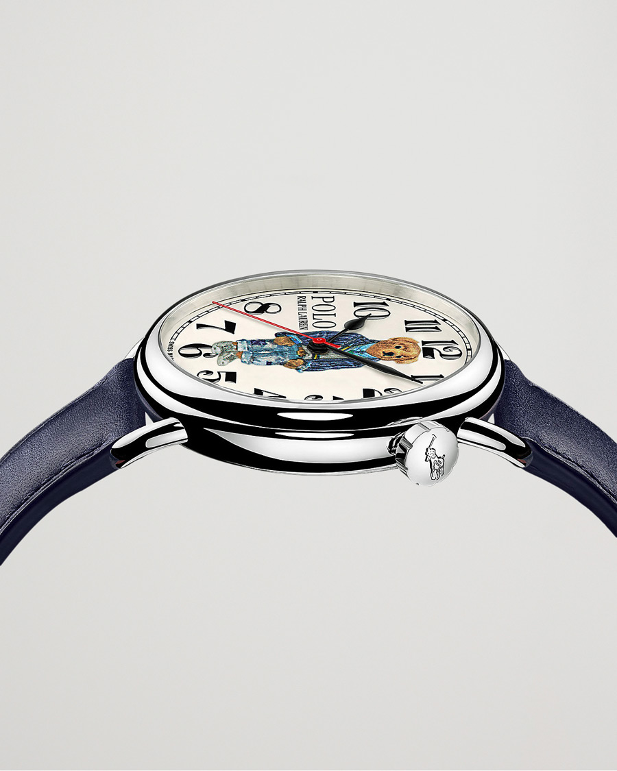 Homme | Polo Ralph Lauren 42mm Automatic Cricket Bear White Dial | Polo Ralph Lauren | 42mm Automatic Cricket Bear White Dial