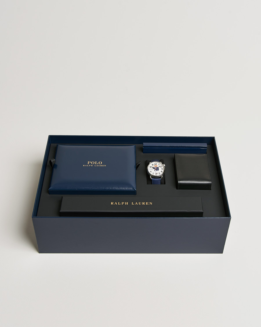 Homme | Polo Ralph Lauren 42mm Automatic Cricket Bear White Dial | Polo Ralph Lauren | 42mm Automatic Cricket Bear White Dial