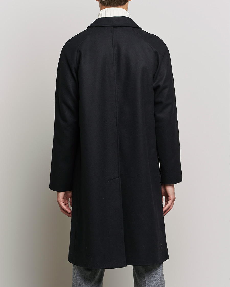 Homme | Manteaux Et Vestes | Gloverall | Chesterfield Wool/Cashmere Raglan Coat Black
