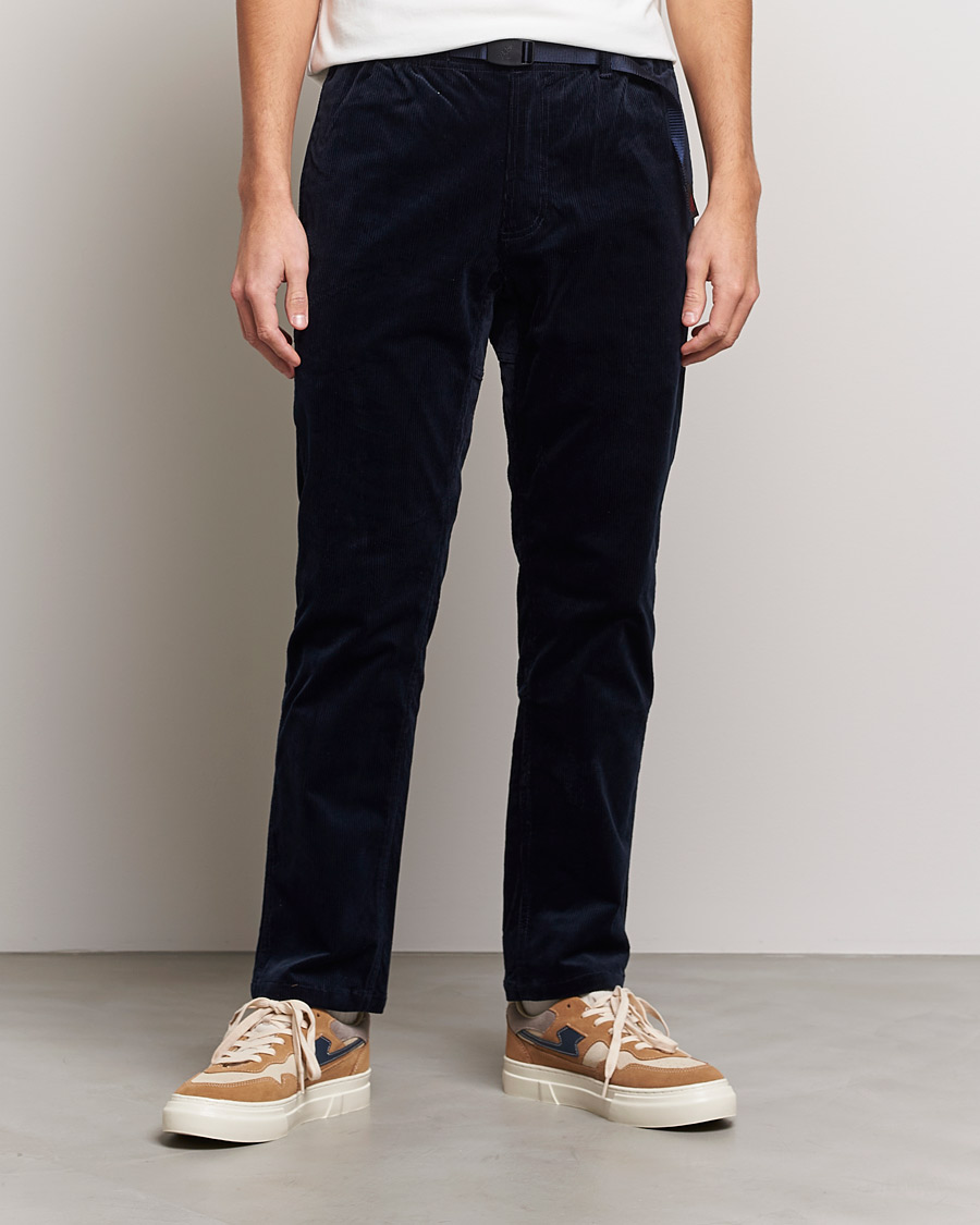 Heren | Broeken | Gramicci | Corduroy NN Cropped Pants Dark Navy