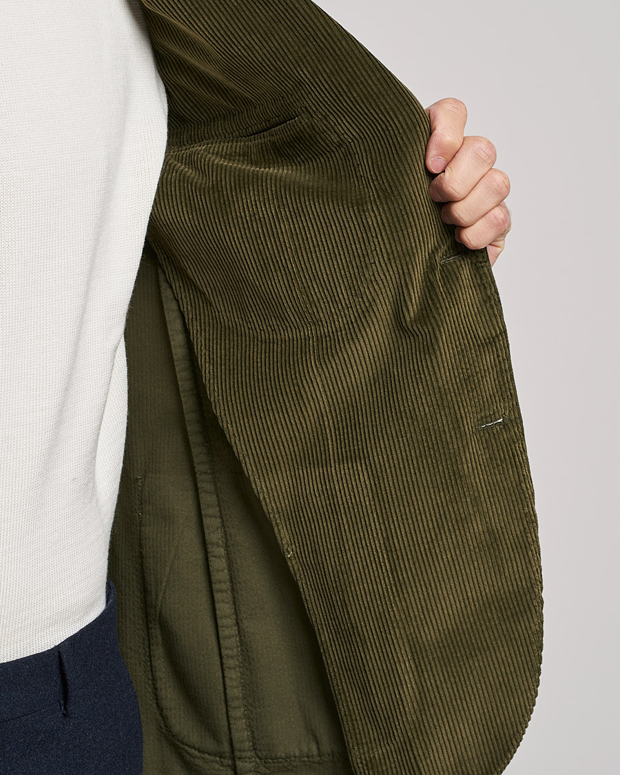 Heren | Blazers | L.B.M. 1911 | Jack Corduroy Blazer Olive