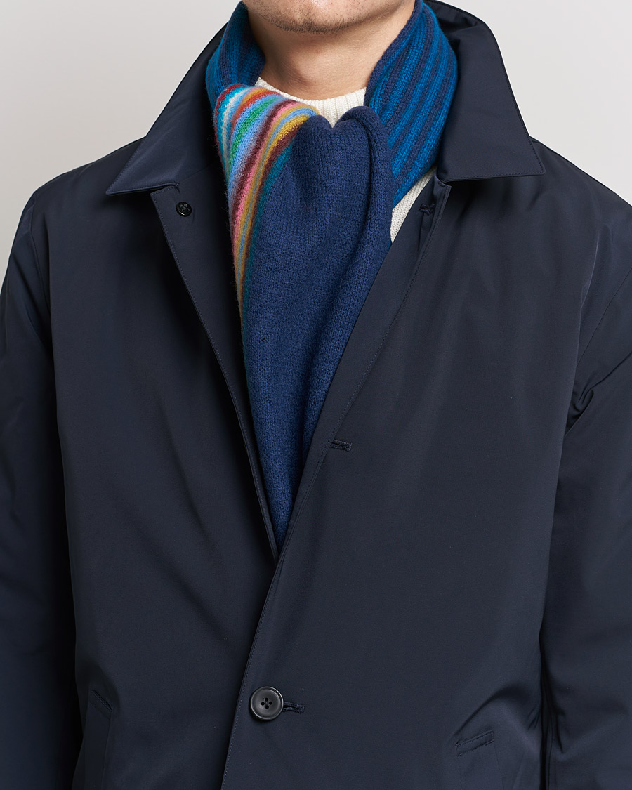 Homme | Paul Smith Merino Wool Scarf Blue | Paul Smith | Merino Wool Scarf Blue