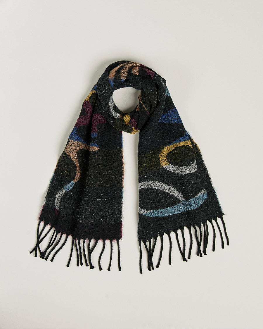 Homme | Paul Smith Wool Alpaca Scarf Black | Paul Smith | Wool Alpaca Scarf Black