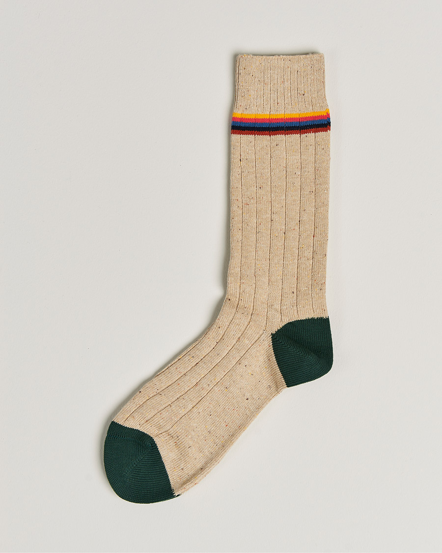 Heren | Ondergoed | Paul Smith | Cotton Ulysse Sock Off White
