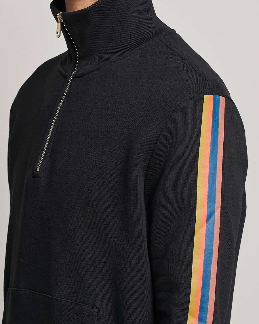 Heren | Truien | Paul Smith | Half Zip Sweatshirt Black