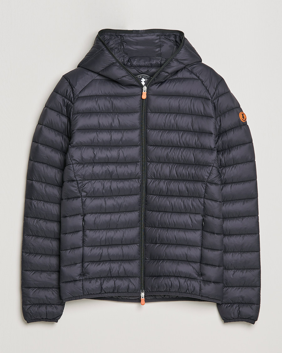 Homme | Manteaux Et Vestes | Save The Duck | Donald Lightweight Padded Hooded Jacket Black