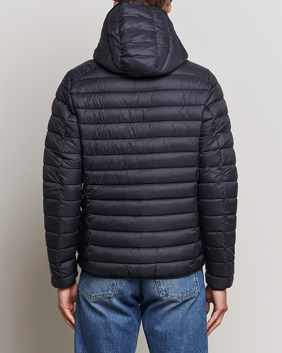 Homme | Manteaux Et Vestes | Save The Duck | Donald Lightweight Padded Hooded Jacket Black