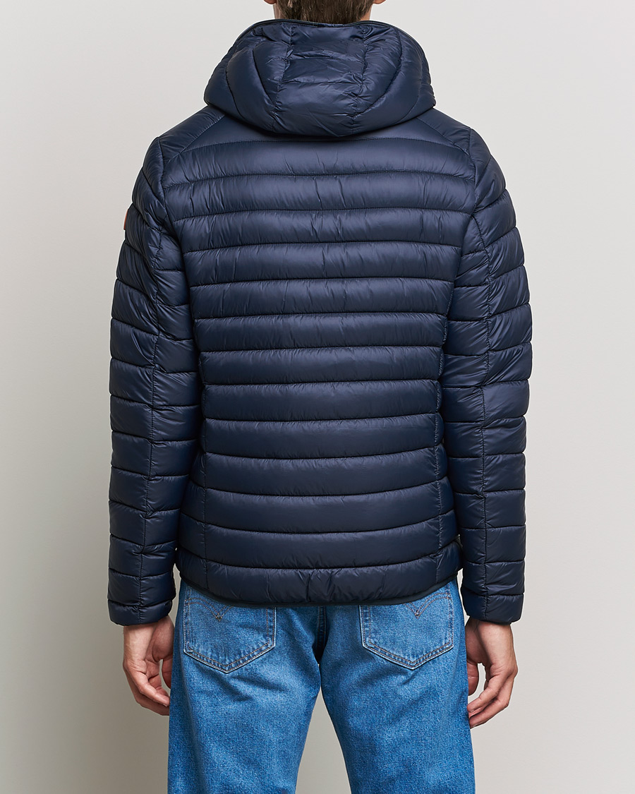 Homme | Manteaux Et Vestes | Save The Duck | Donald Lightweight Padded Hooded Jacket Blue Black