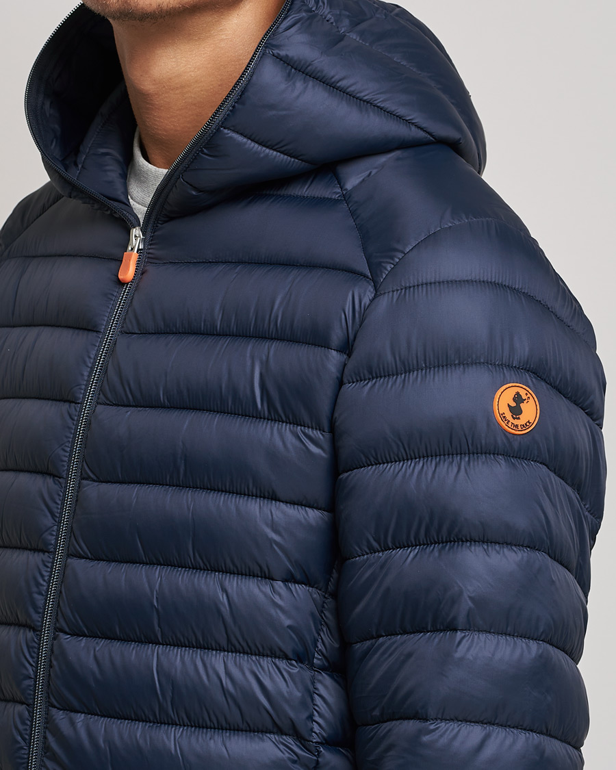 Homme | Manteaux Et Vestes | Save The Duck | Donald Lightweight Padded Hooded Jacket Blue Black