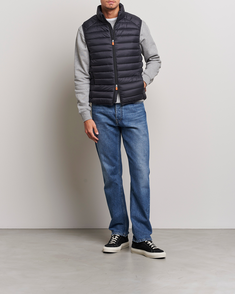Heren | Jassen | Save The Duck | Adam Lightweight Padded Vest Black