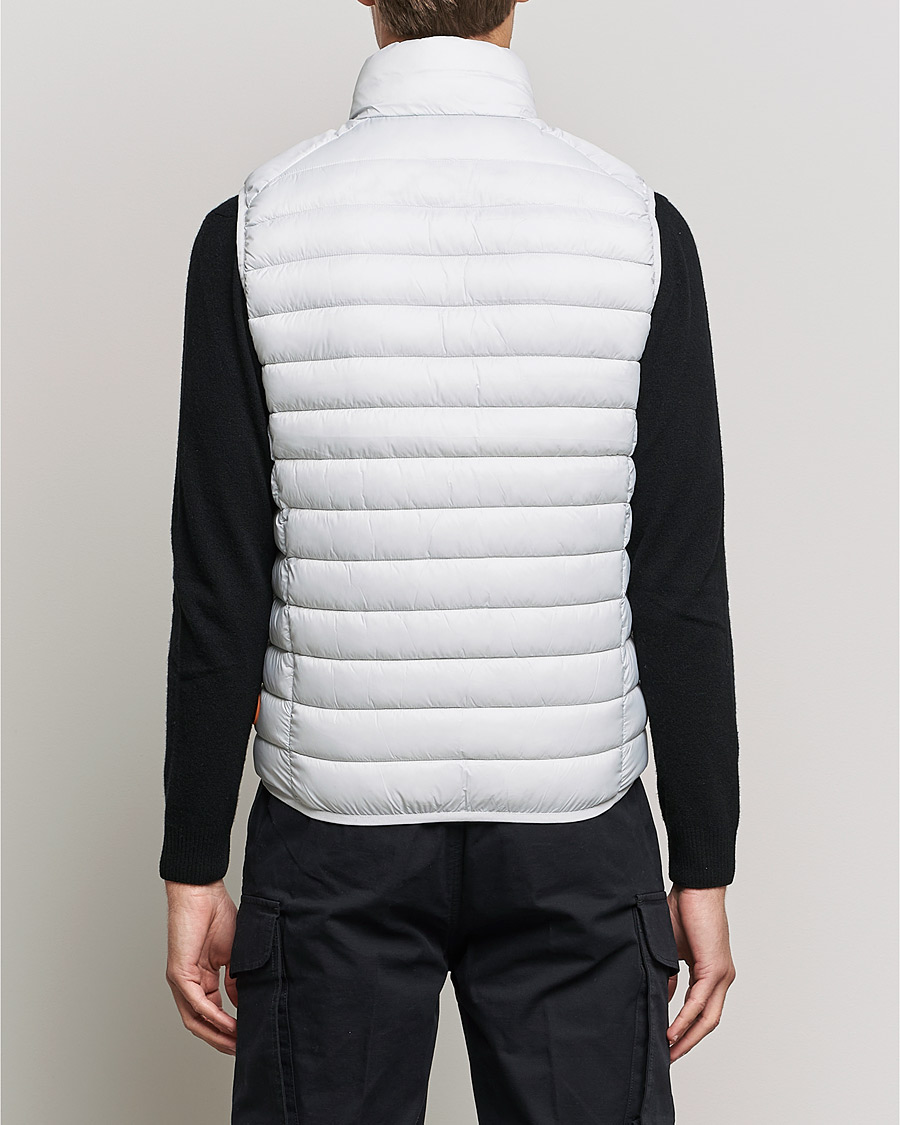 Heren | Jassen | Save The Duck | Adam Lightweight Padded Vest Frozen Grey
