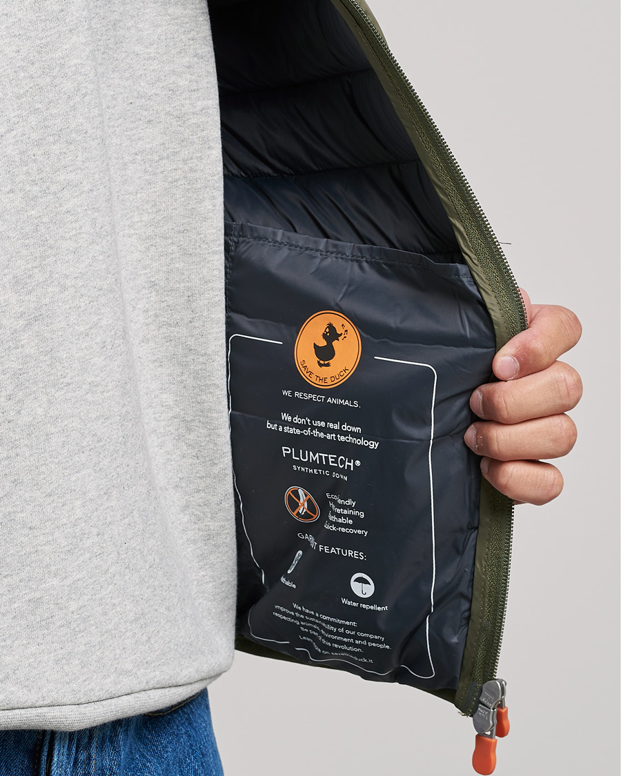 Heren | Jassen | Save The Duck | Adam Lightweight Padded Vest Laurel Green