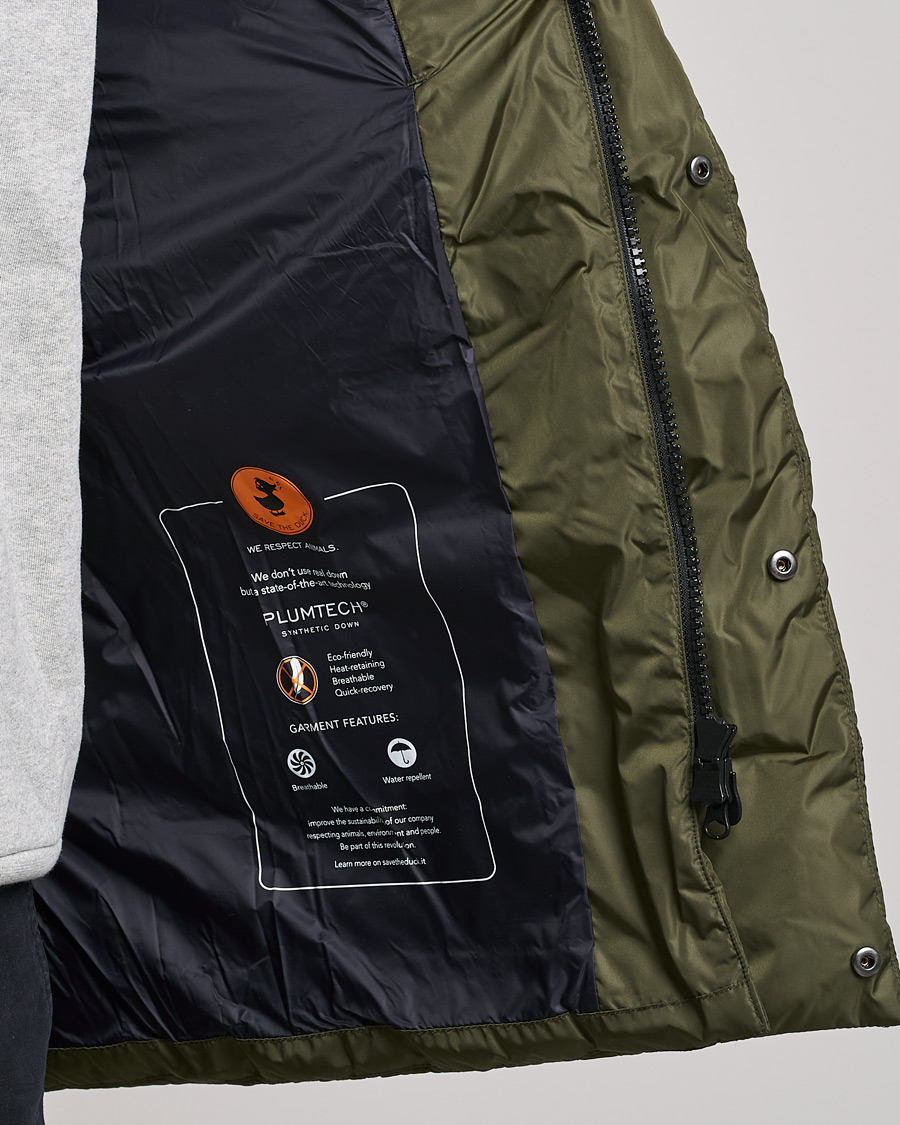 Homme | Manteaux Et Vestes | Save The Duck | Cliff Padded Down Jacket Dusty Olive