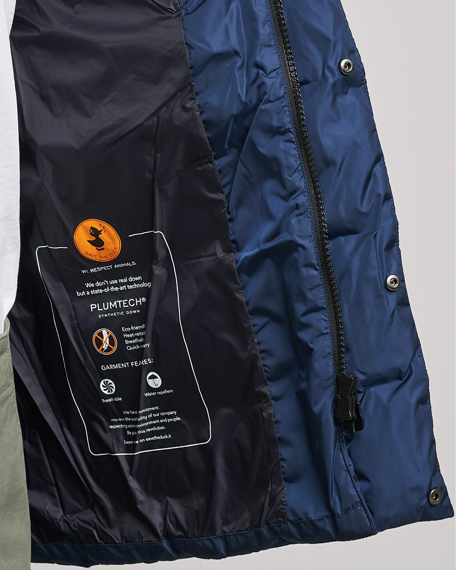 Homme | Manteaux Et Vestes | Save The Duck | Cliff Padded Down Jacket Navy Blue